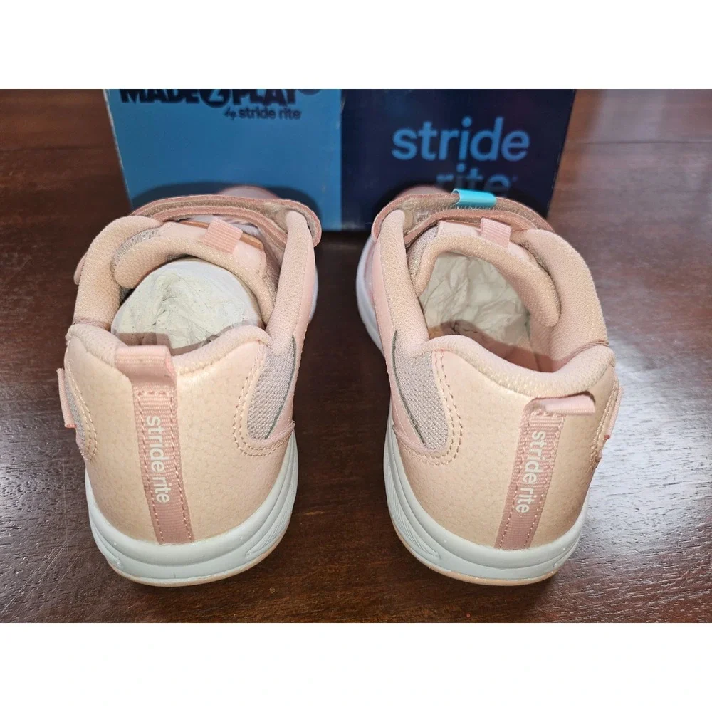 Stride Rite M2P Emmy CG60276 Dusty Pink Size 2 1/2 M Machine Washable New in box